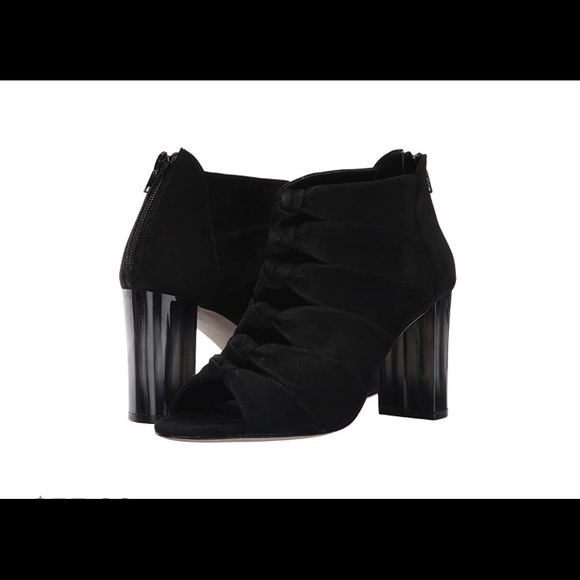 Awesome like-new suede ombré heel booties🖤 - Picture 6 of 14